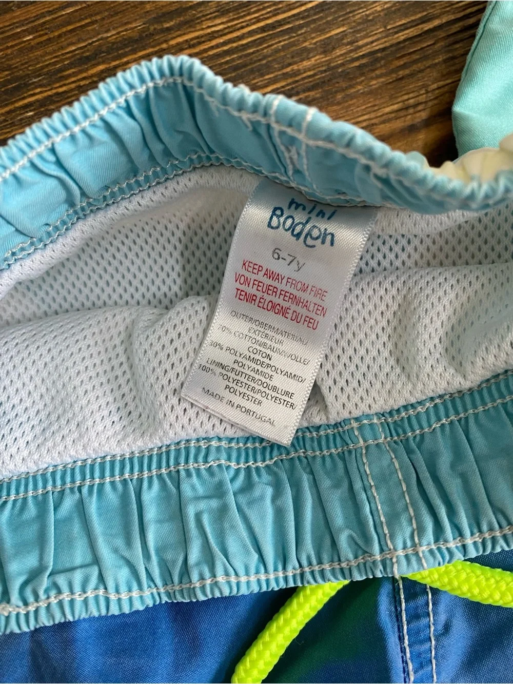 Mini Boden and Primary swim trunk bundle