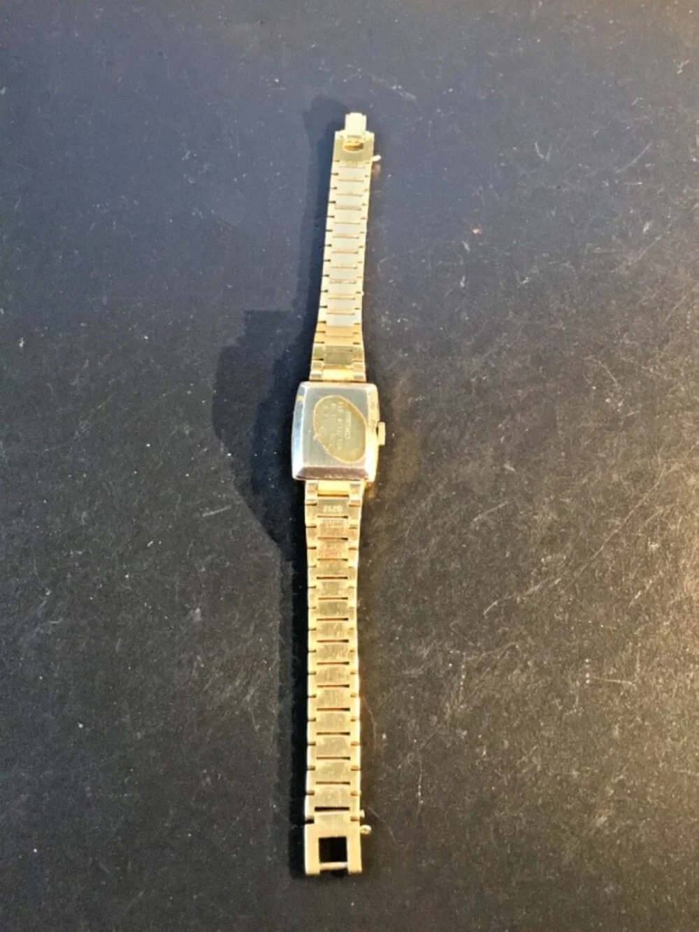 Vintage 1978 Seiko 11-4809 Ladies Manual Wind Gold Tone Mechanical Watch Runs