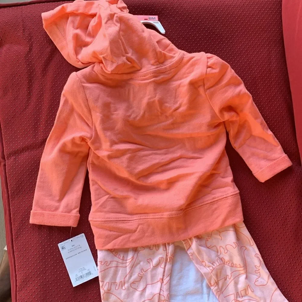 Take 50% OFF- Carters Girls 3pcs Set, Size-6M