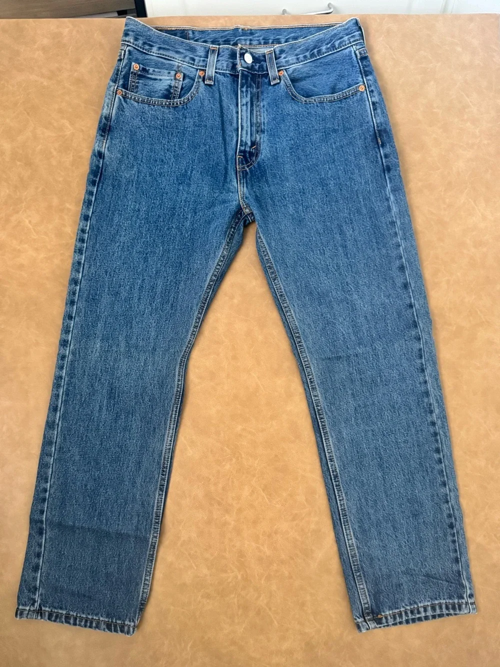 Levi’s 505 Regular Fit Jeans Men’s 32x29 Medium Blue Straight Leg