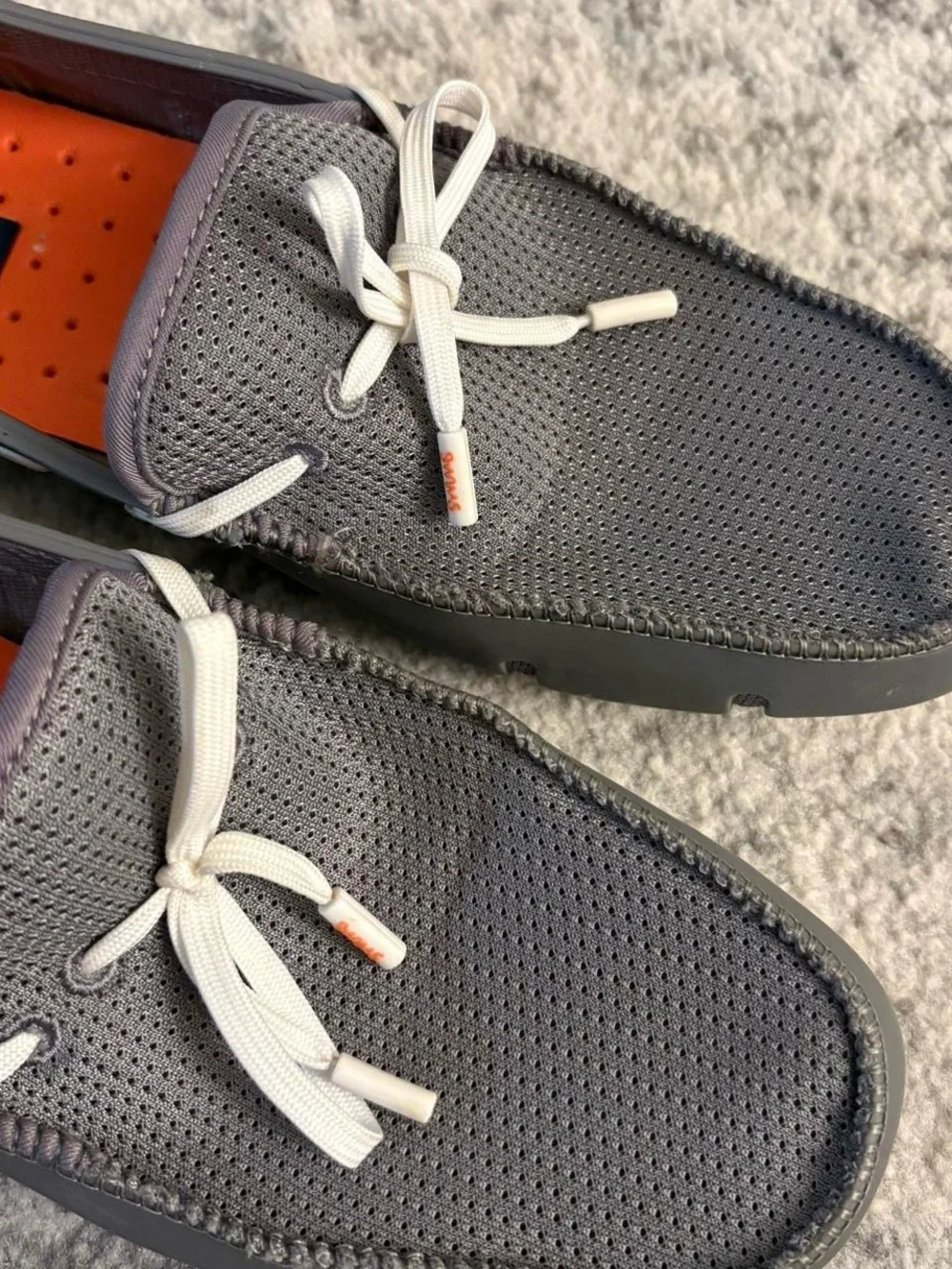Swims orange grey