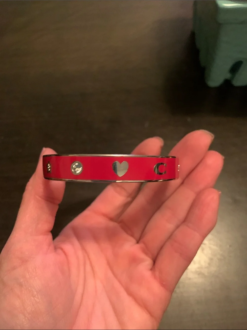 Coach bracelet silver