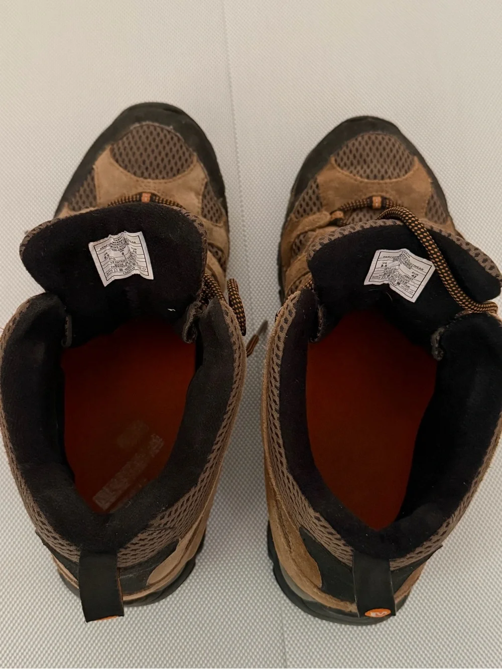 Merrell suede outsole
