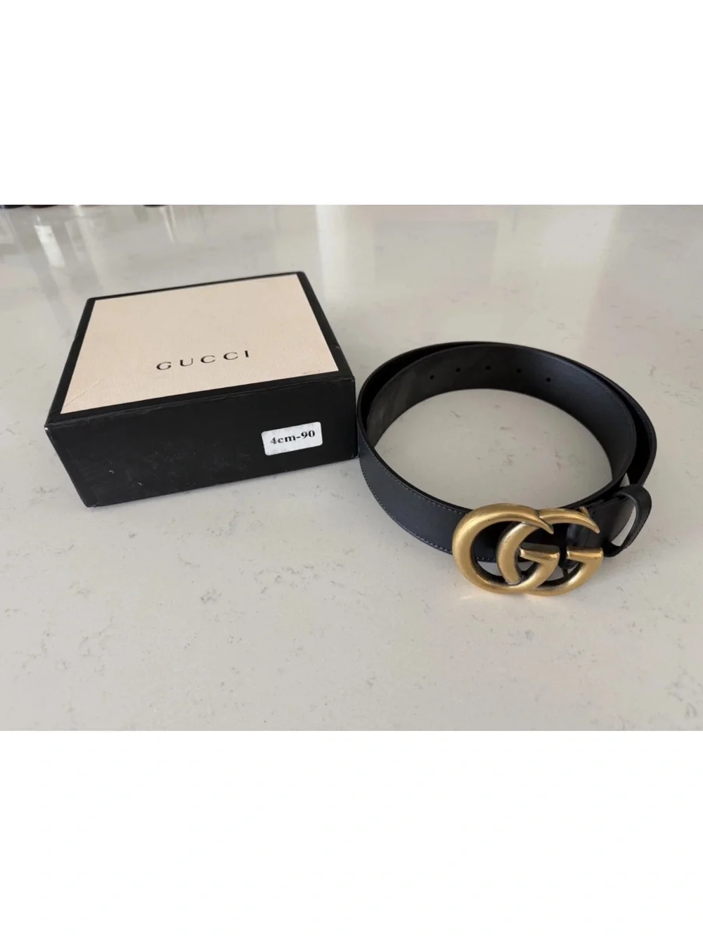 Gucci leather belt