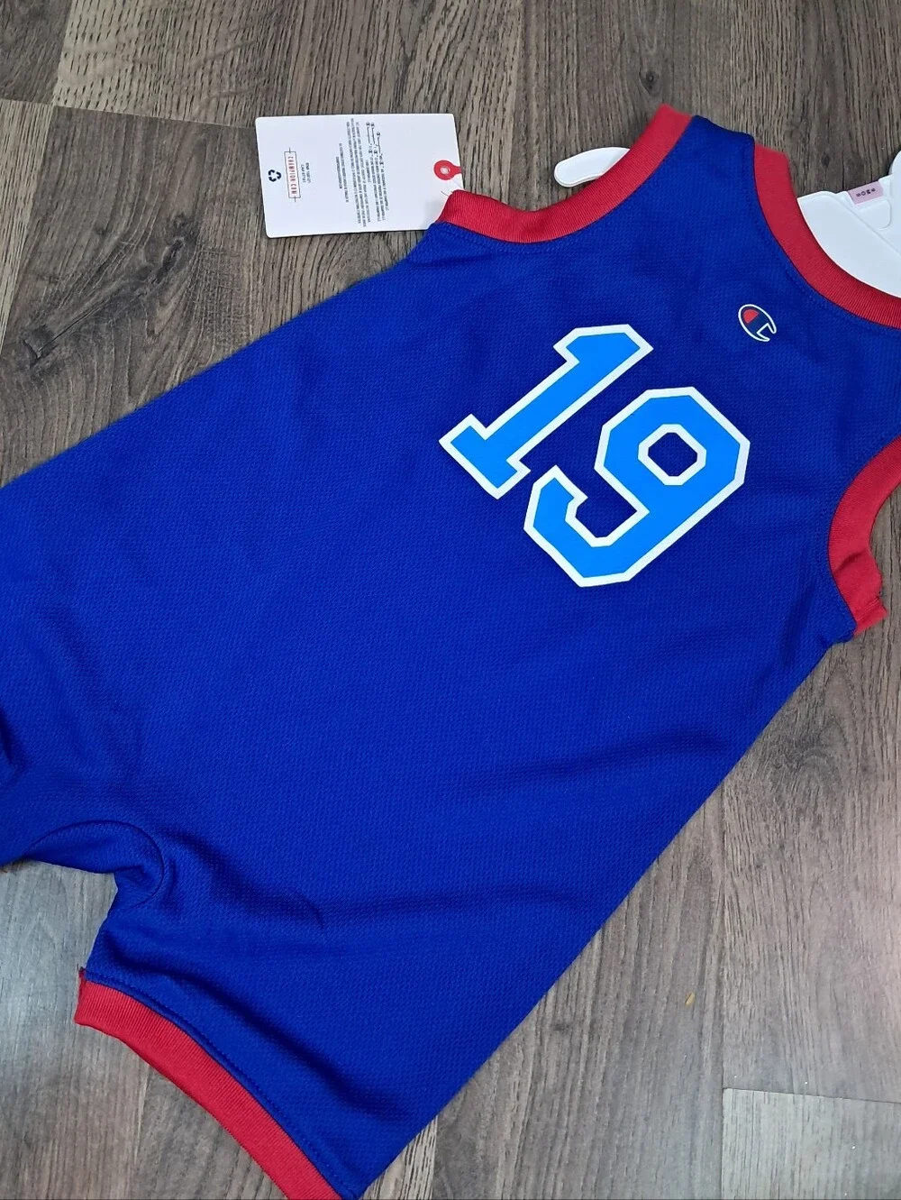 Champion blue jersey