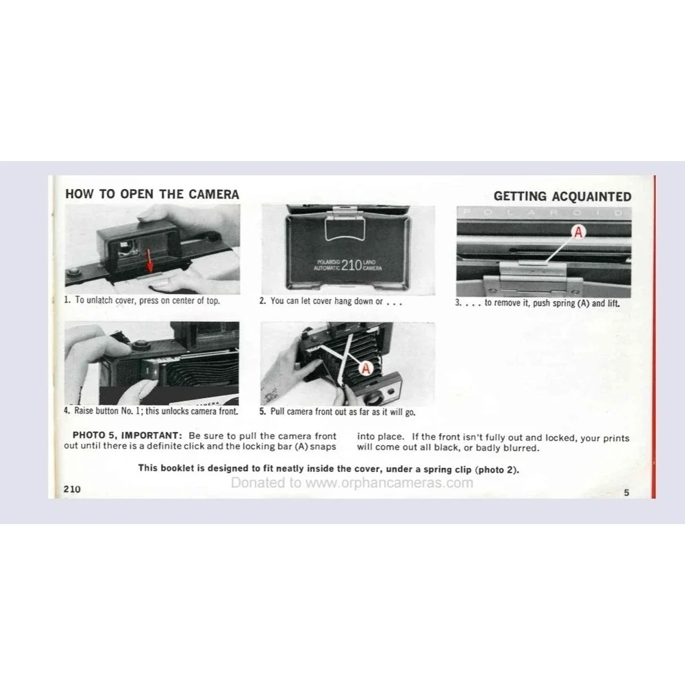 Polaroid vintage automatic