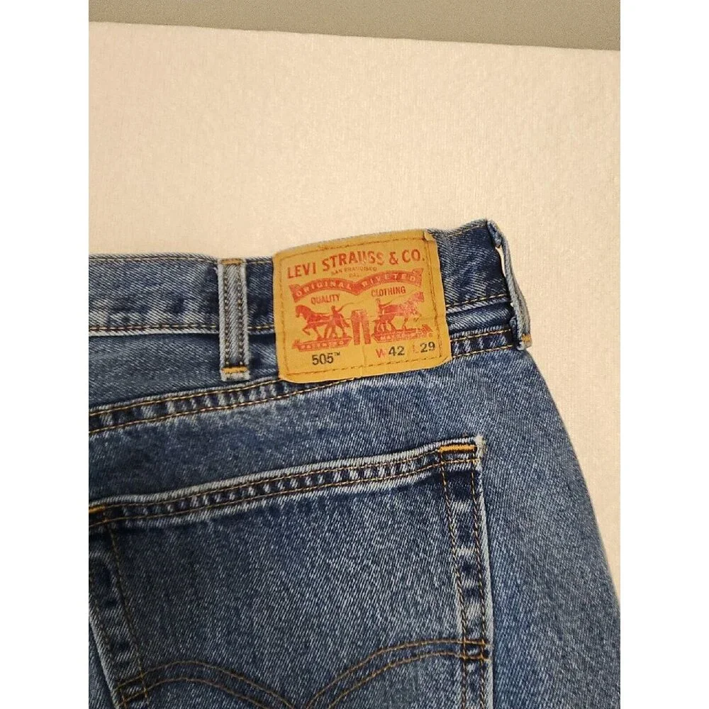 Levi’s 505 Jeans loose big‎ 42x29 Jeans Blue Men's