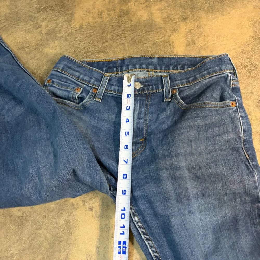 Levi 512 Slim Taper Jeans Mens 30x30 Blue Medium Wash Denim 1285