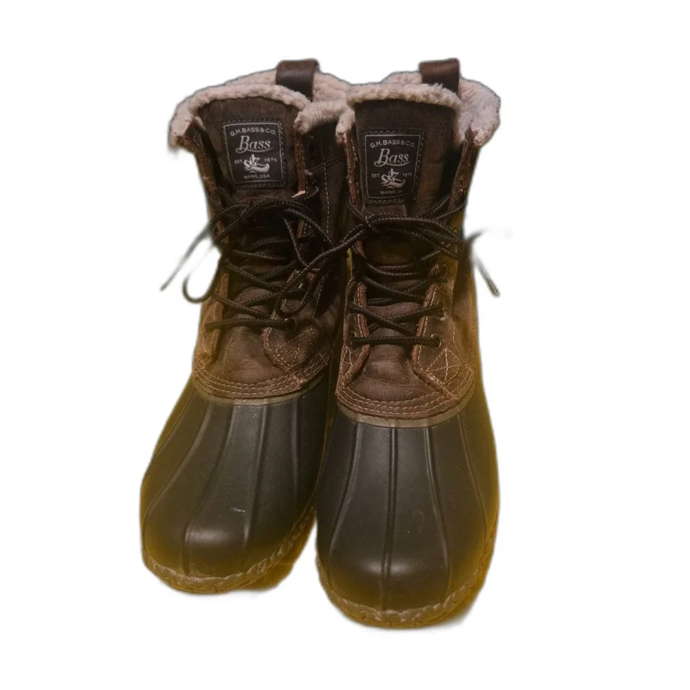 G.H. Bass & Co. brown boots minor