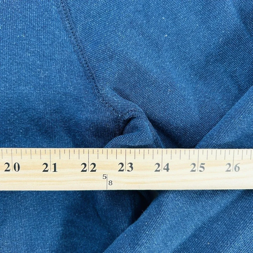Levi's Hoodie Mens 2XL Blue Full Zip Fleece Sweatshirt Red Tab Logo Jacket