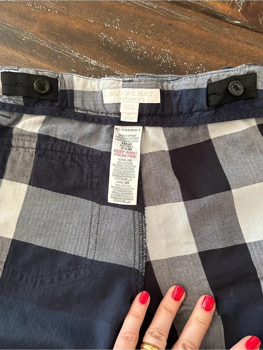 Burberry authentic boys