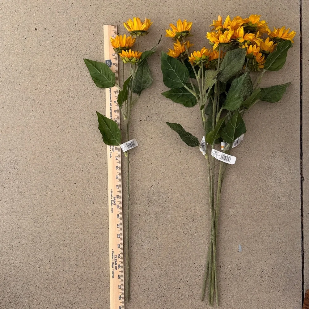 Ashland faux sunflowers