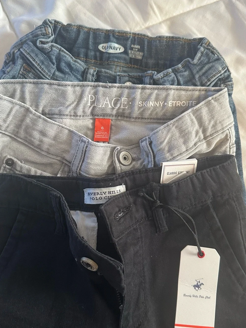 Multi-Color Kids Jeans & Jogger Mix — (6 items)