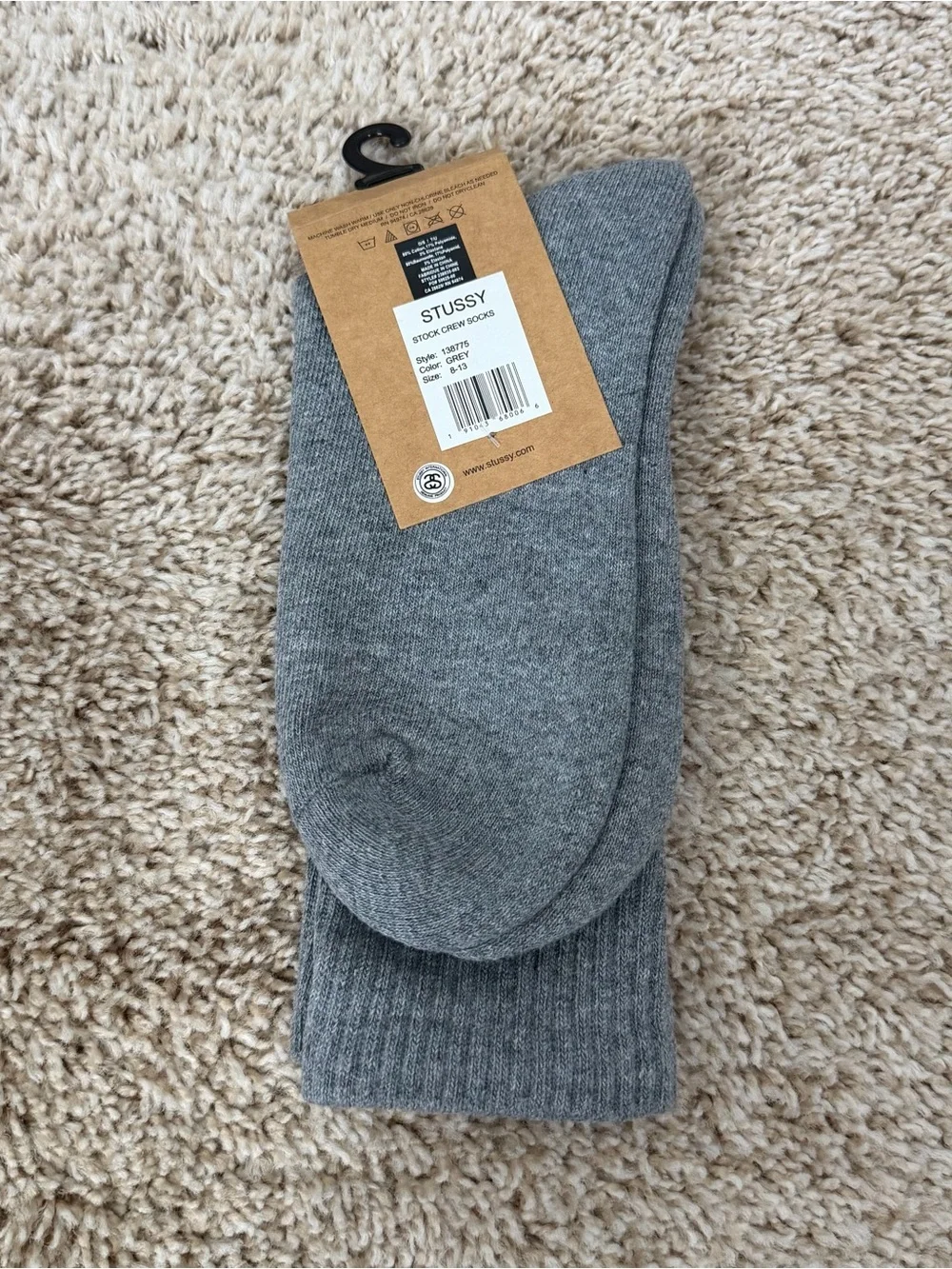 Stussy looking socks