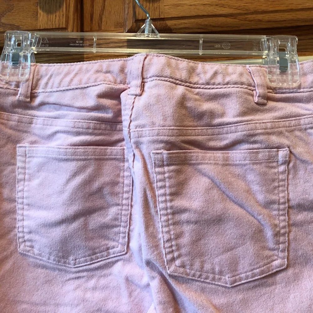 Old Navy Girl's Corduroy Pants Pink Sparkle 14