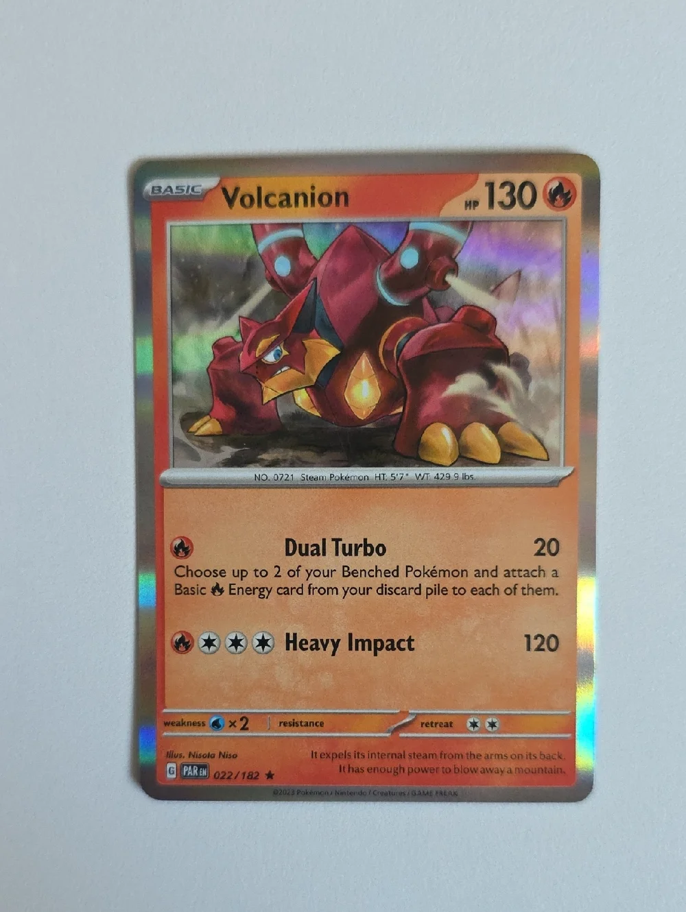 Pokemon Volcanion Trading Cards