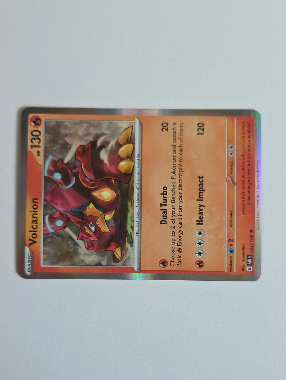 Pokemon Volcanion Trading Cards