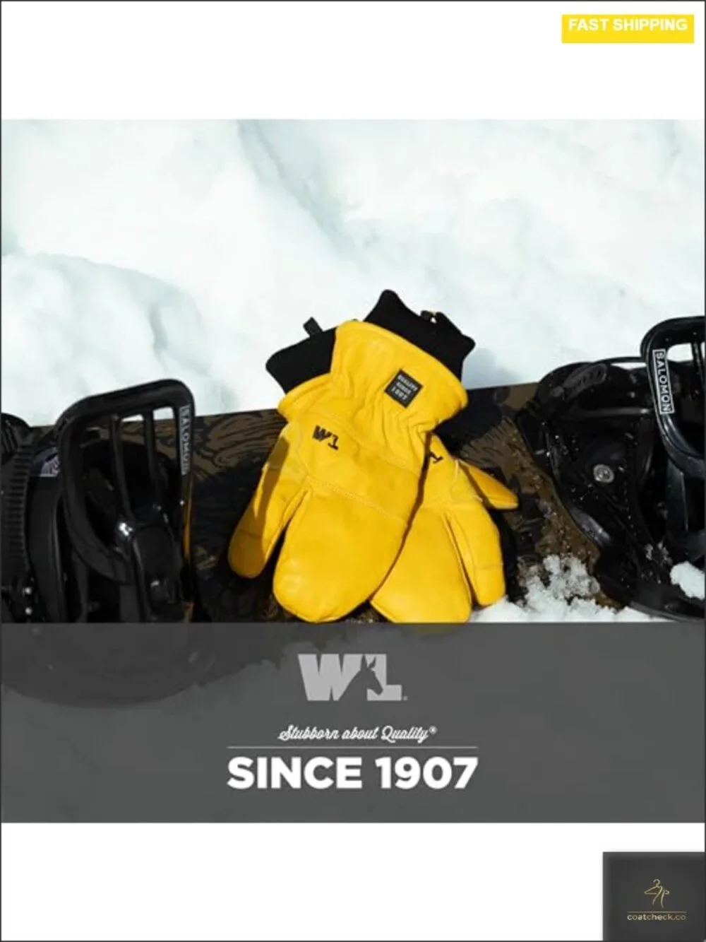 HydraHyde Winter Mittens Lobster Style Insulated 3M Thinsulate Skiing