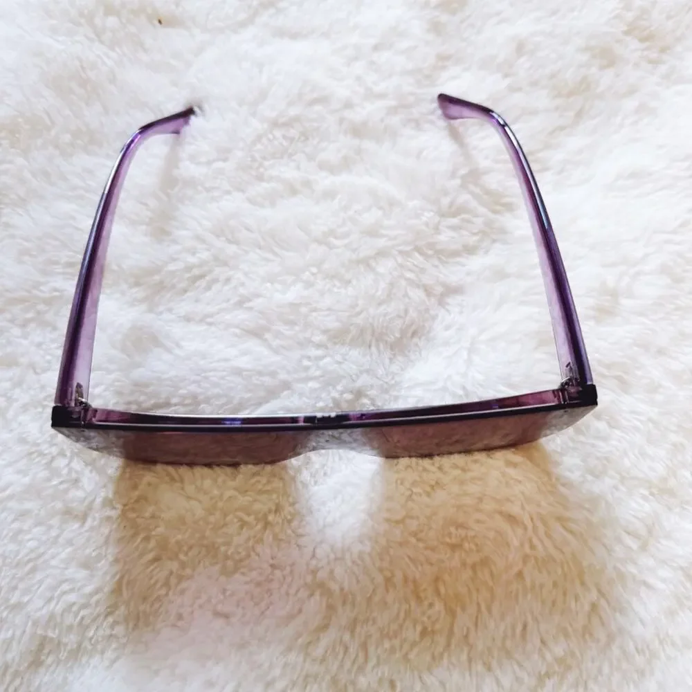 Greta Light Purple Oversized Statement Sunglasses