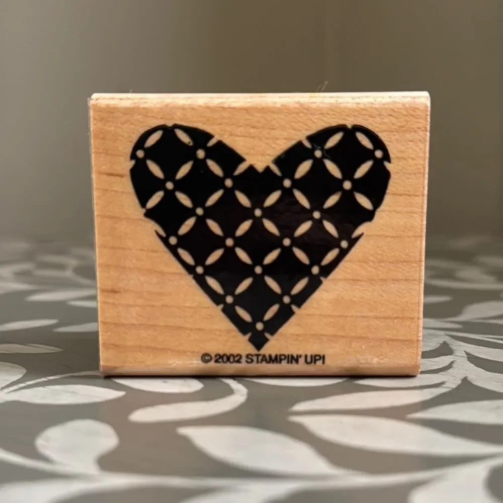 Stampin Up! wooden stamp