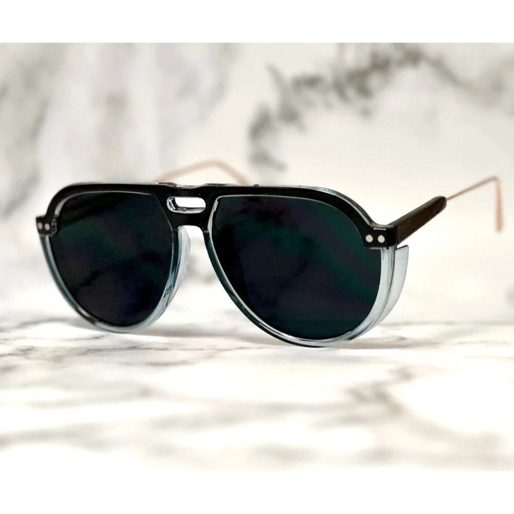 Sunglasses Men Pilot Style Fashion Shades Driving Sun Glasses Street Wear Classy