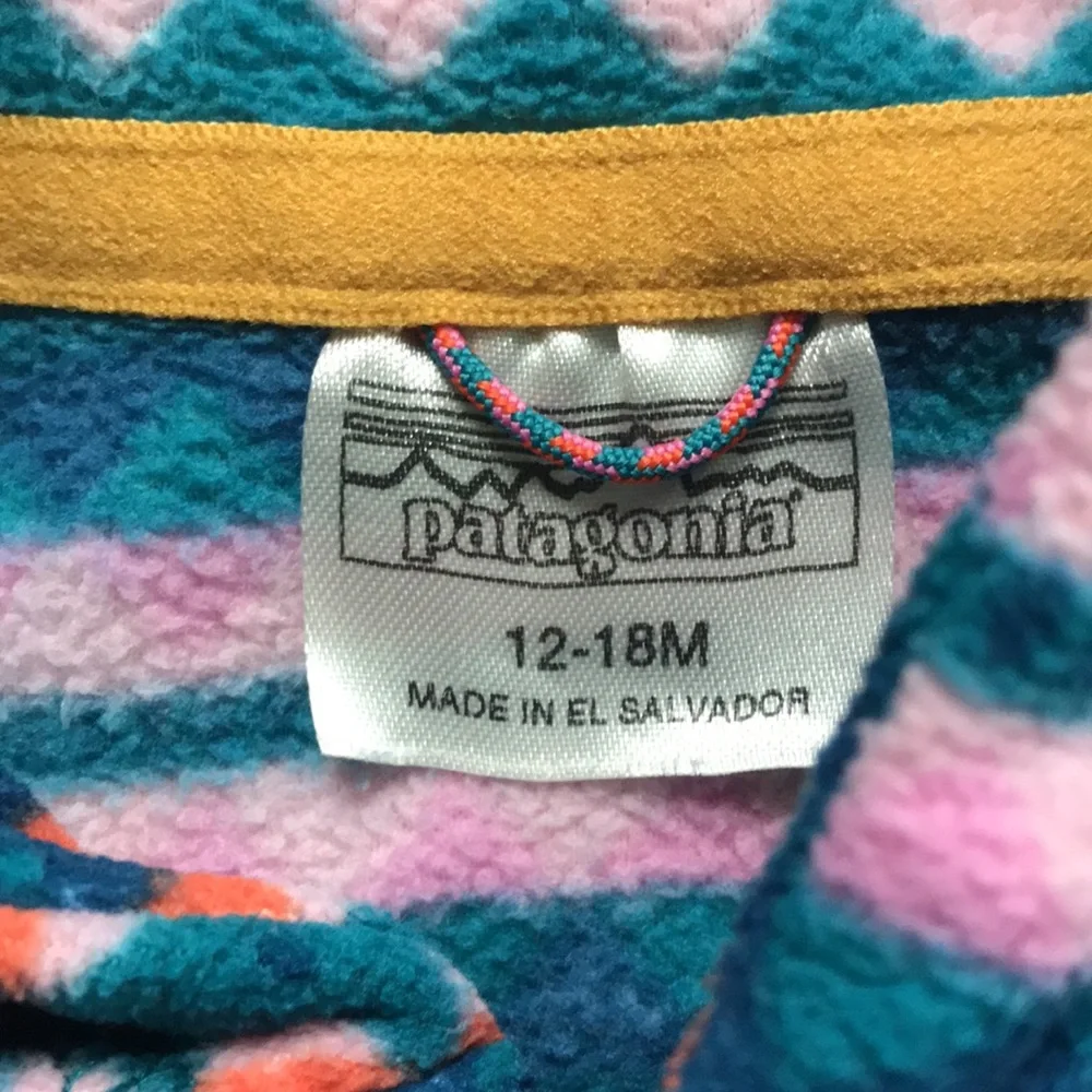 Patagonia Micro Fleece Bunting (size 12-18m)