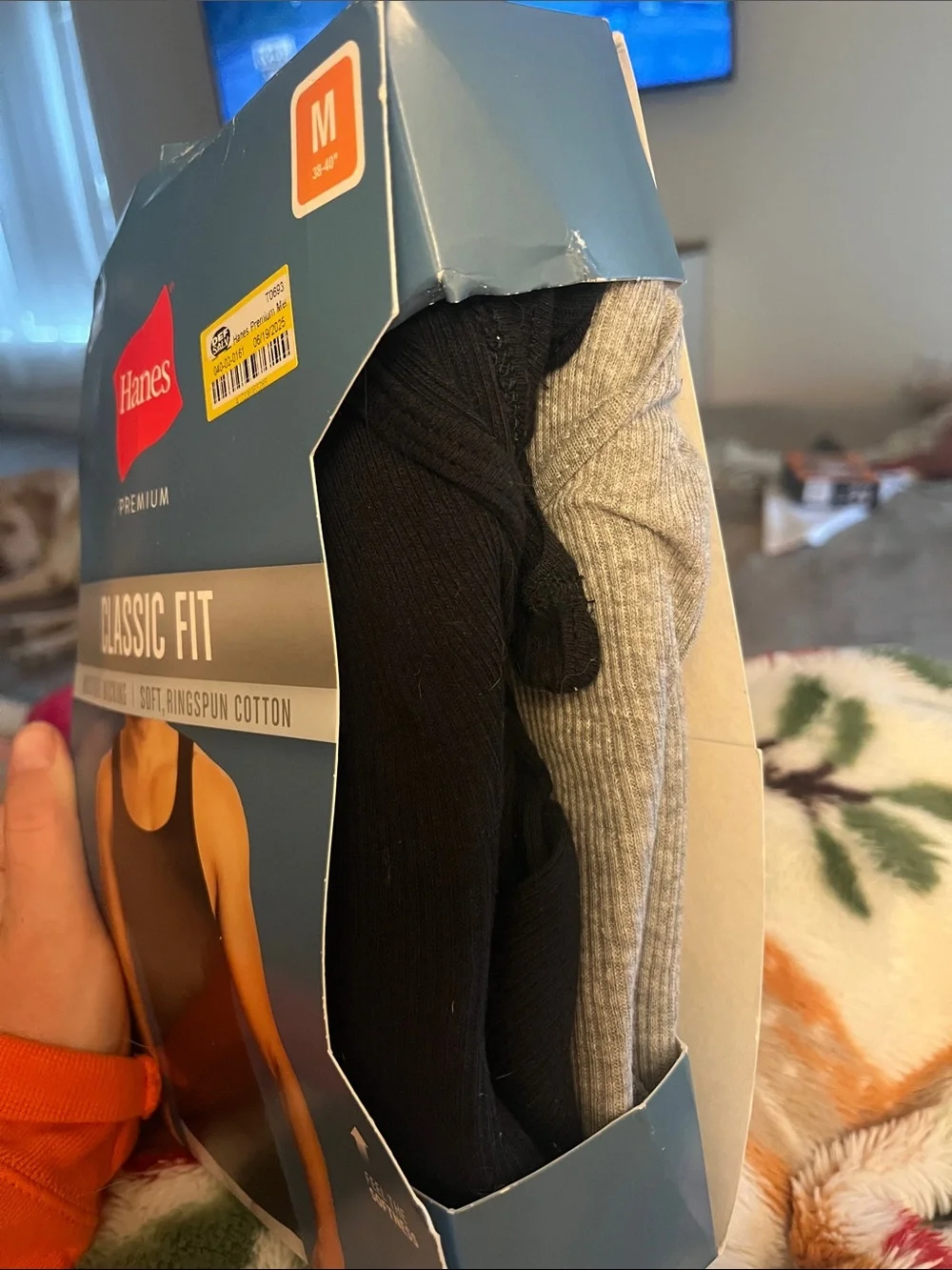 Hanes blend five tank