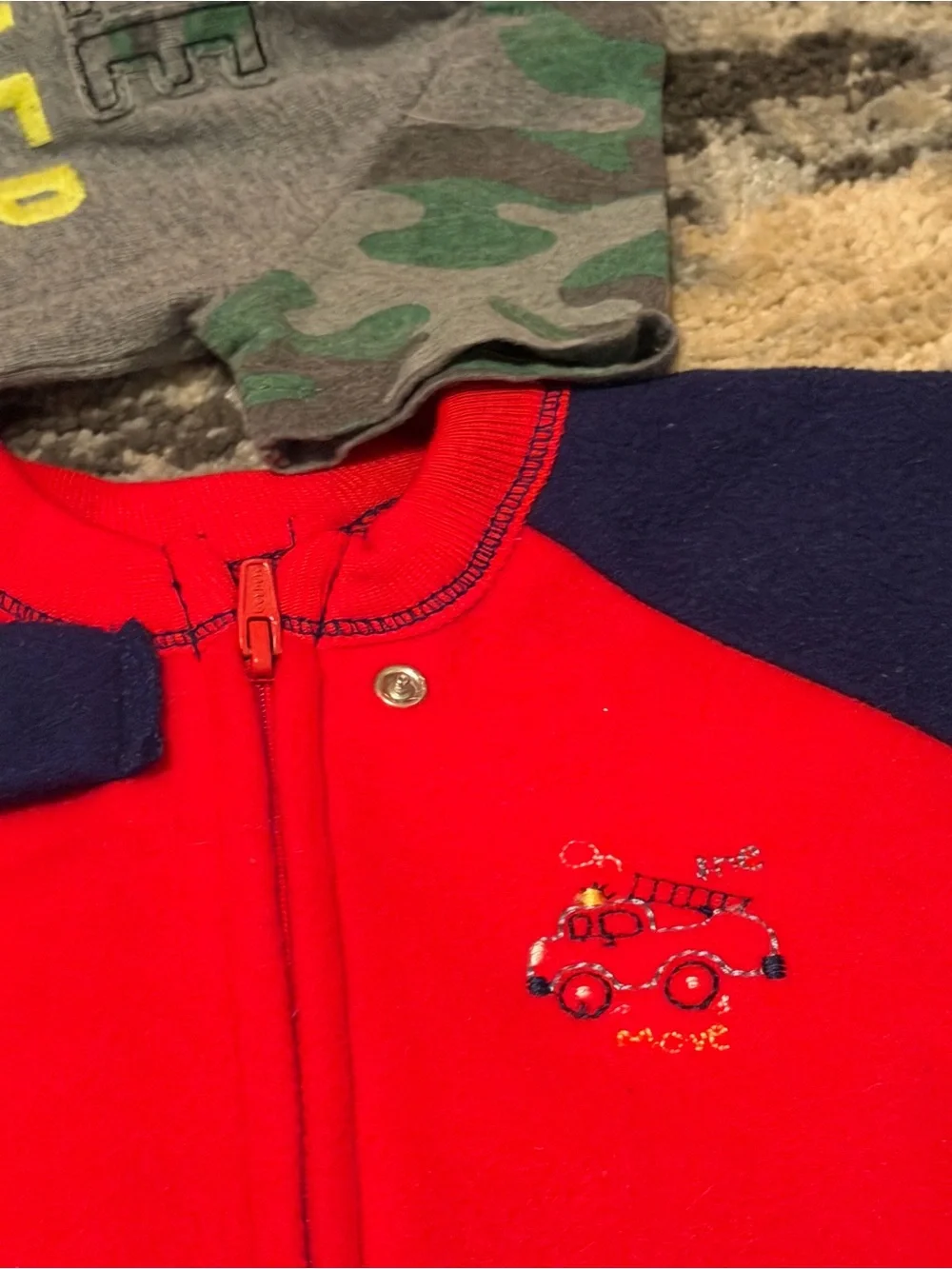 Baby Boy 10pc bundle Size 3mo Footies Tshirt Onsie Shorts