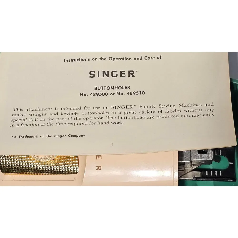 SINGER see photos