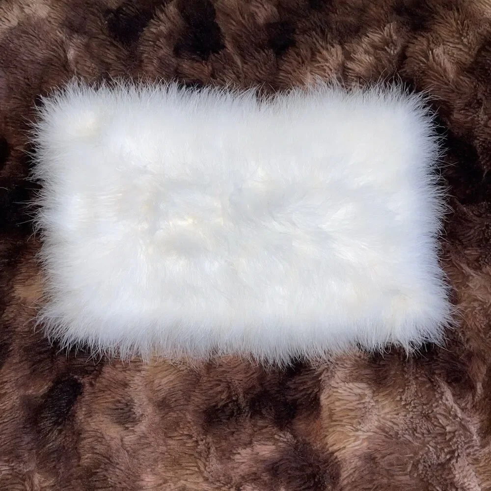 Maison De Vacances Paris Marabout Style Turkey Feathers Accent Pillow 24*40cm