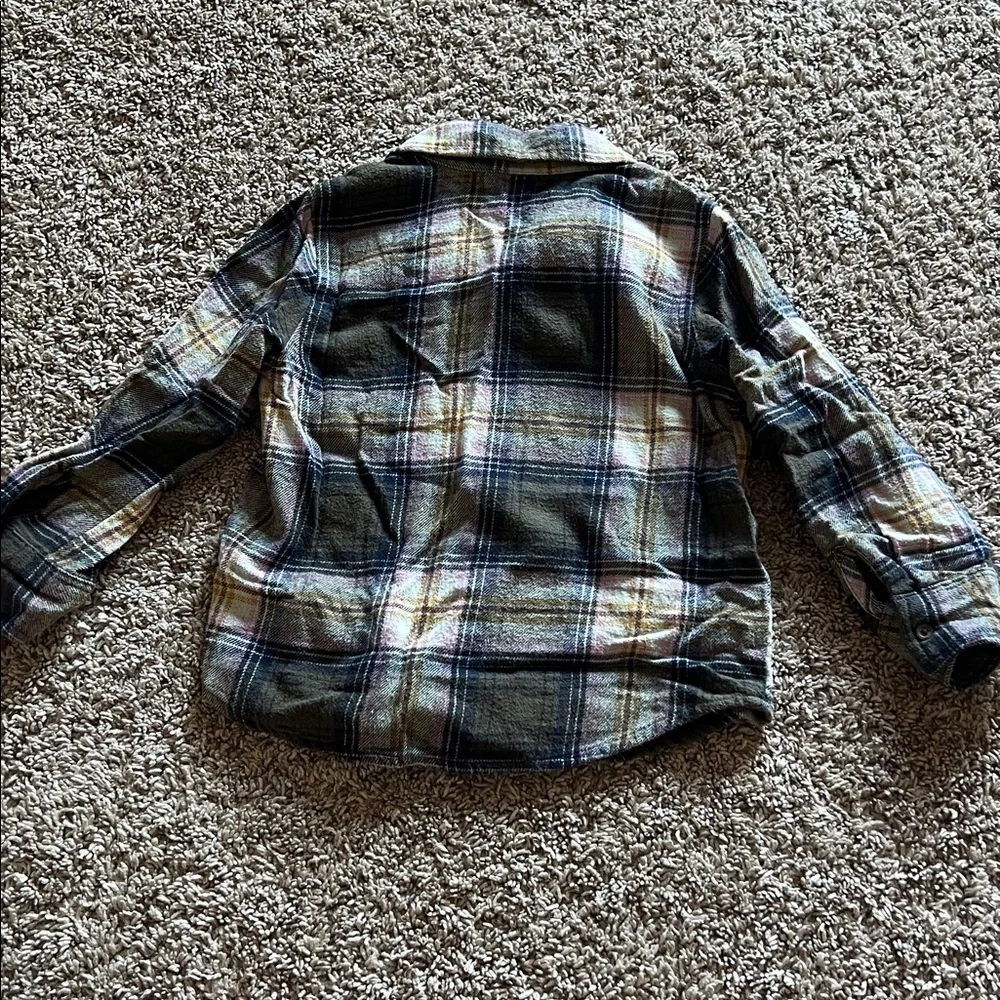 Old Navy Toddler Girl Flannel Shirt Size 3t