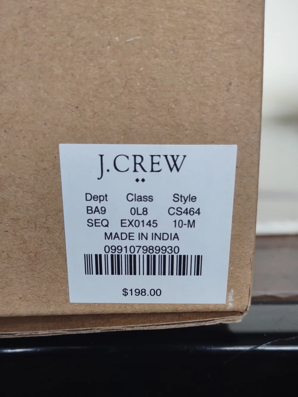 BRAND NEW J. Crew Men’s Chestnut Brown Leather Boat Shoes with Tan Laces