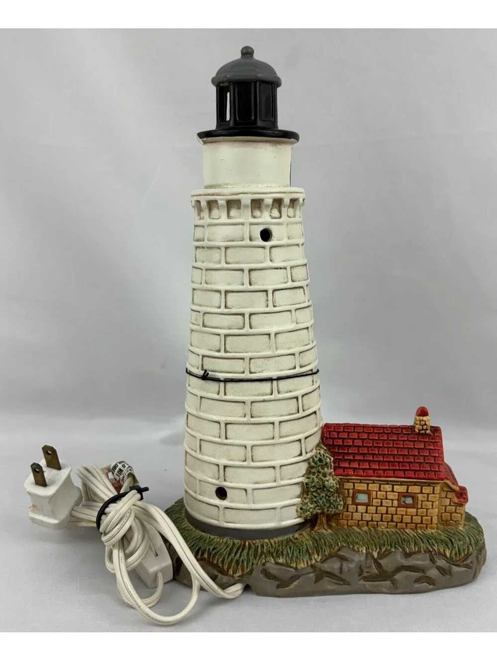 Vintage 1993 Geo. Z. Lefton Cana Island Lighthouse Accent Lamp 01117