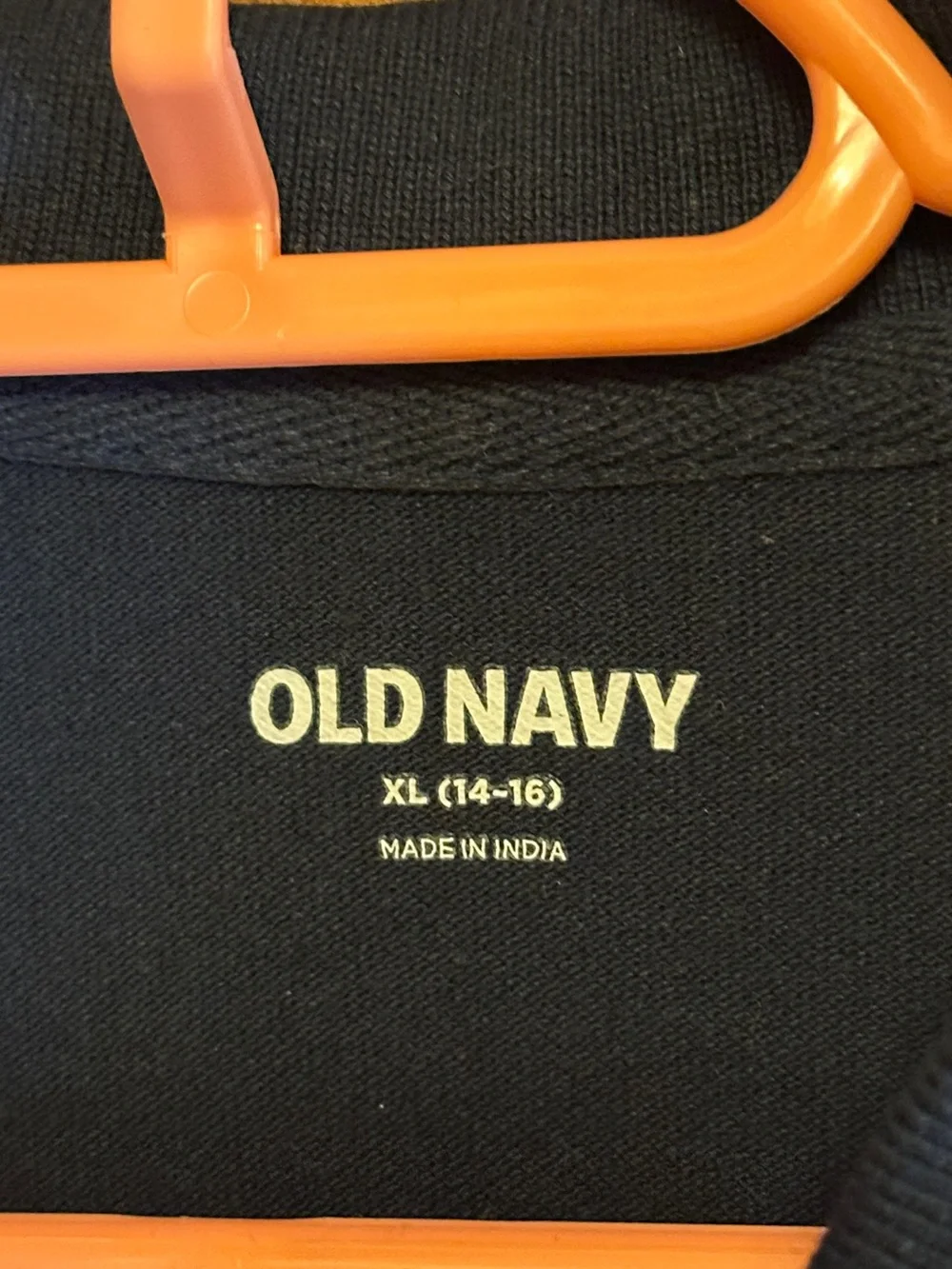 NEW kids Old Navy shirt - kids Classic Navy Polo Shirt size XL 14-16