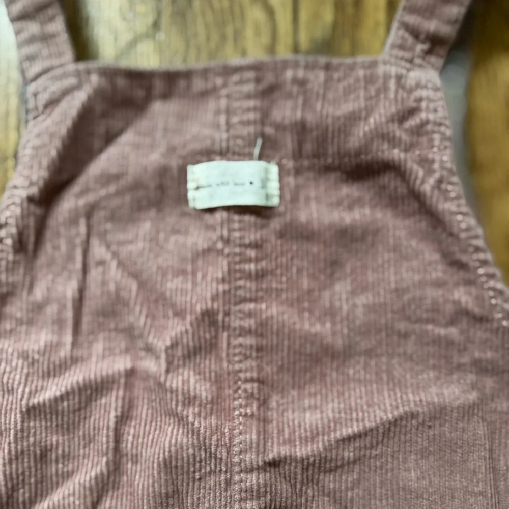 Zara Pink Corduroy Jumper Dress - Size 3 / 4