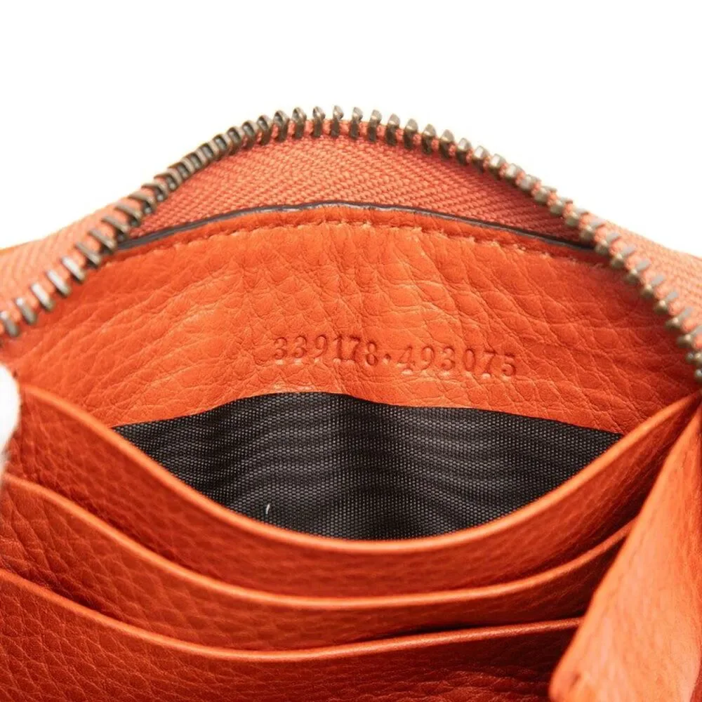 Gucci Bamboo Round Zip Long Wallet