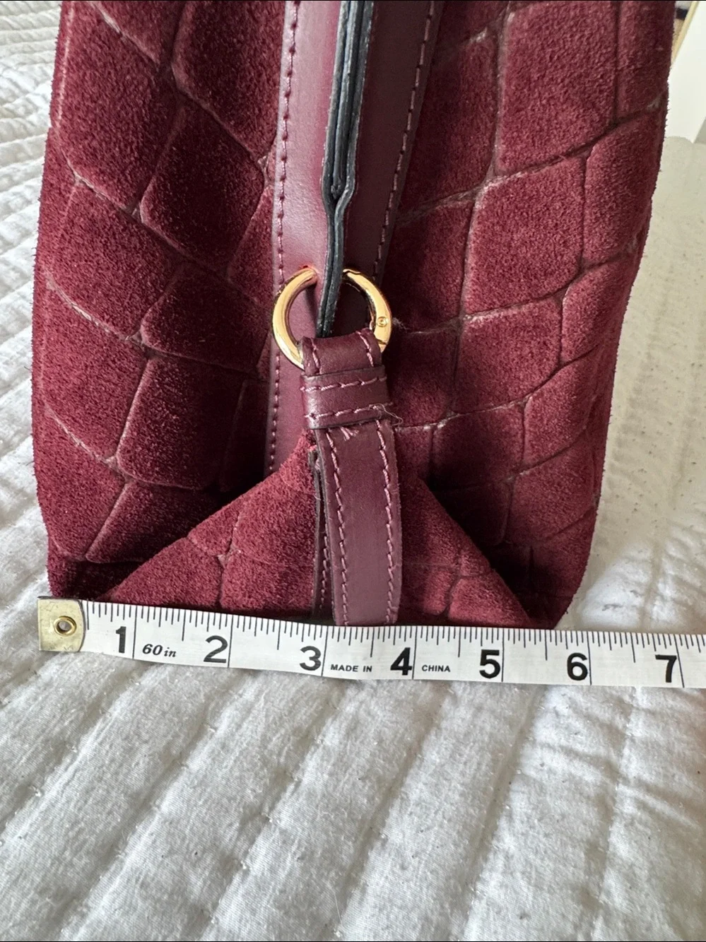 Chevalfirenze structured burgundy