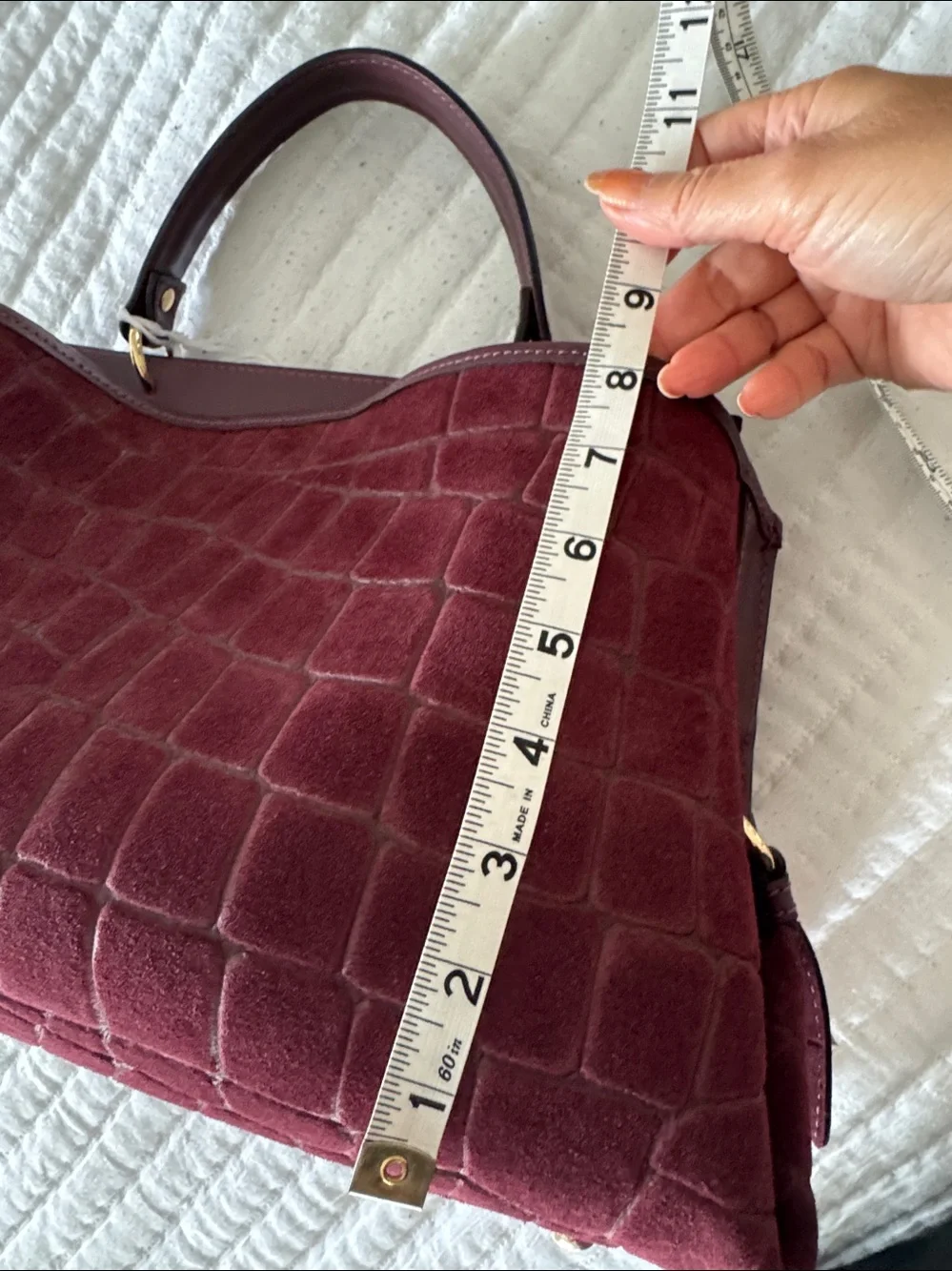 Chevalfirenze structured burgundy