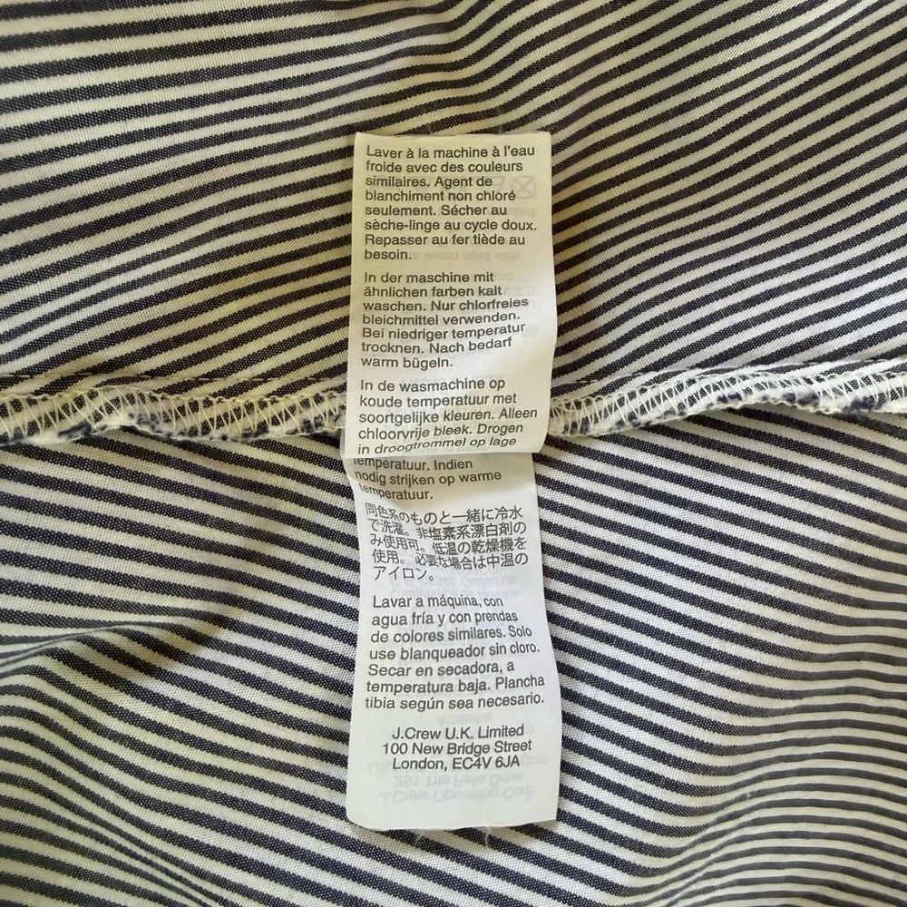 J. Crew classic striped