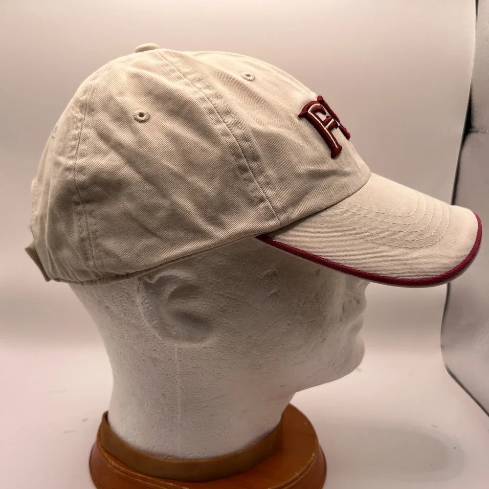 Nike Team FSU Florida State Seminoles Hat Tan Maroon Adjustable Cap 411942