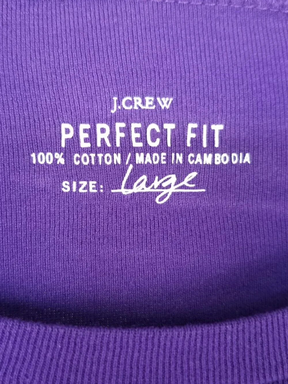 J. Crew women crew