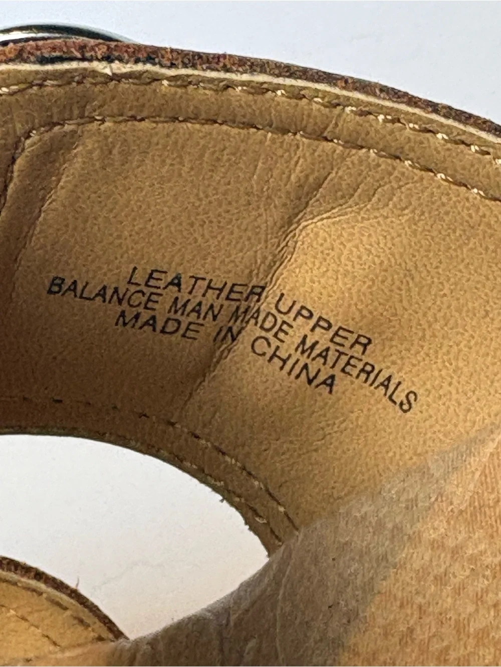 b.o.c. brown leather
