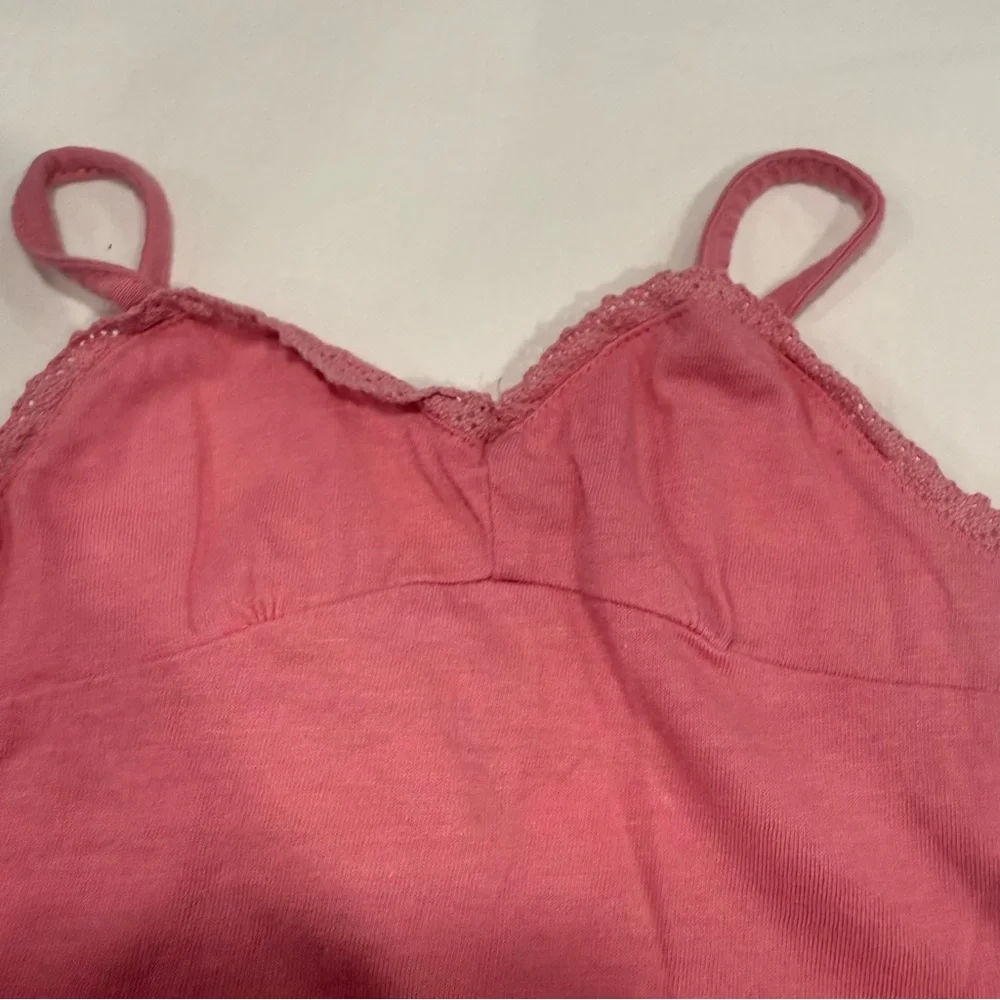 Old Navy Pink Floral Embroidered Top