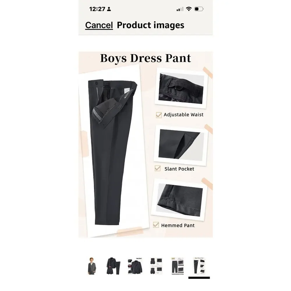 YuanLu boys suit