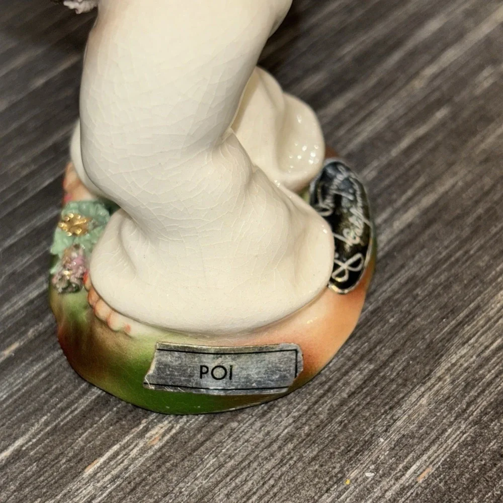 Vintage Josef‎ Originals Hawaiian Boy Figurine Spaghetti Trim