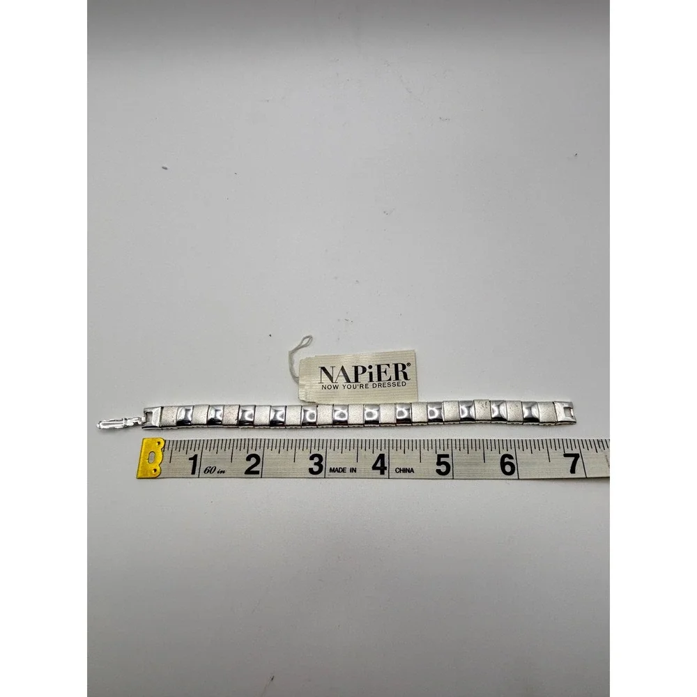 Napier silver tone