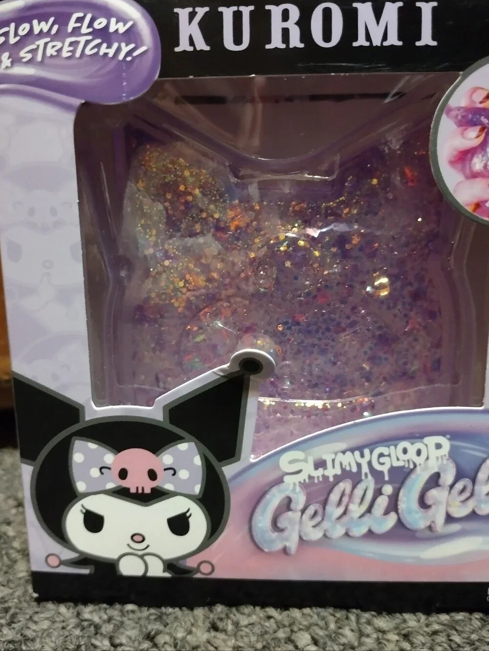 Hello Kitty pink glitter