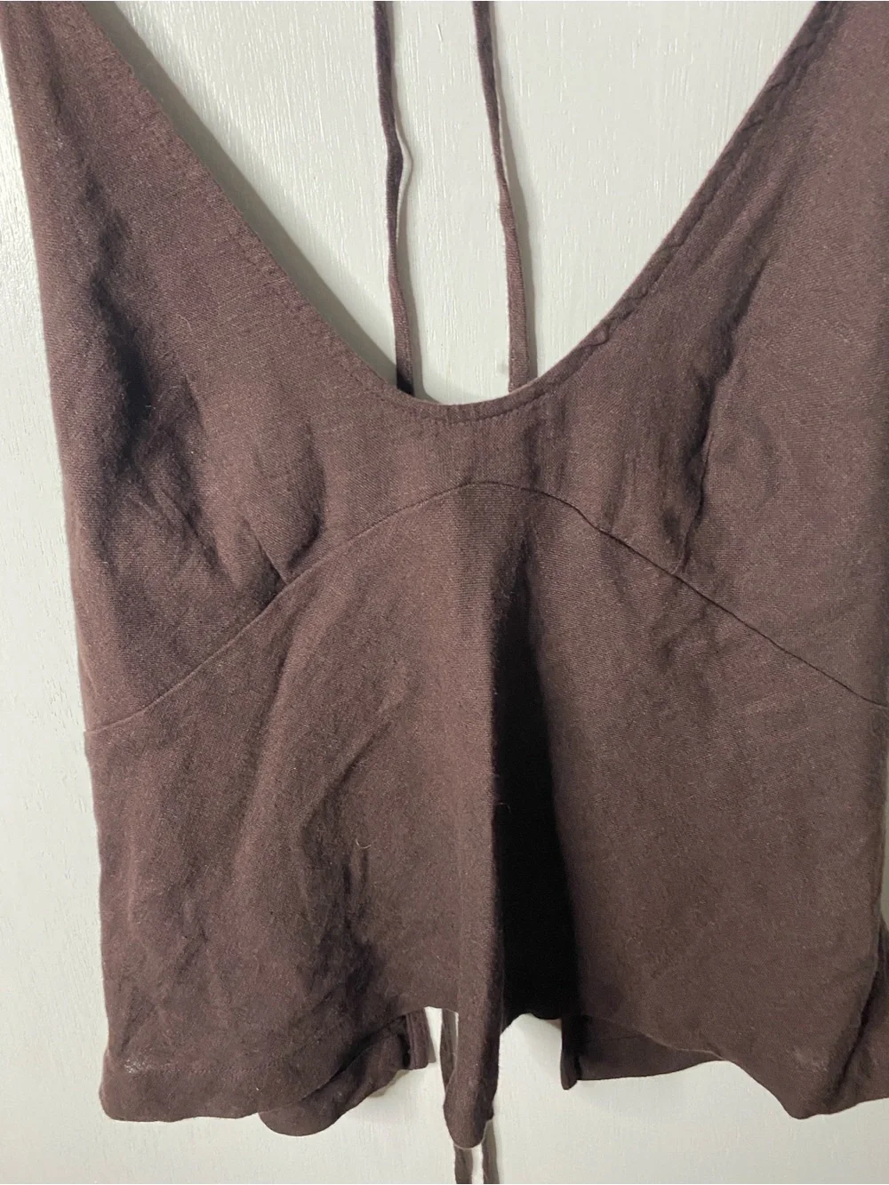 Free People Linen/Viscose Top