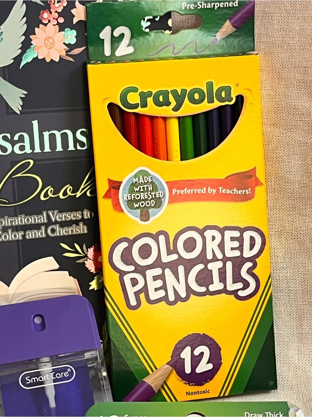 Bible Psalms Crayola Adult Coloring Bundle