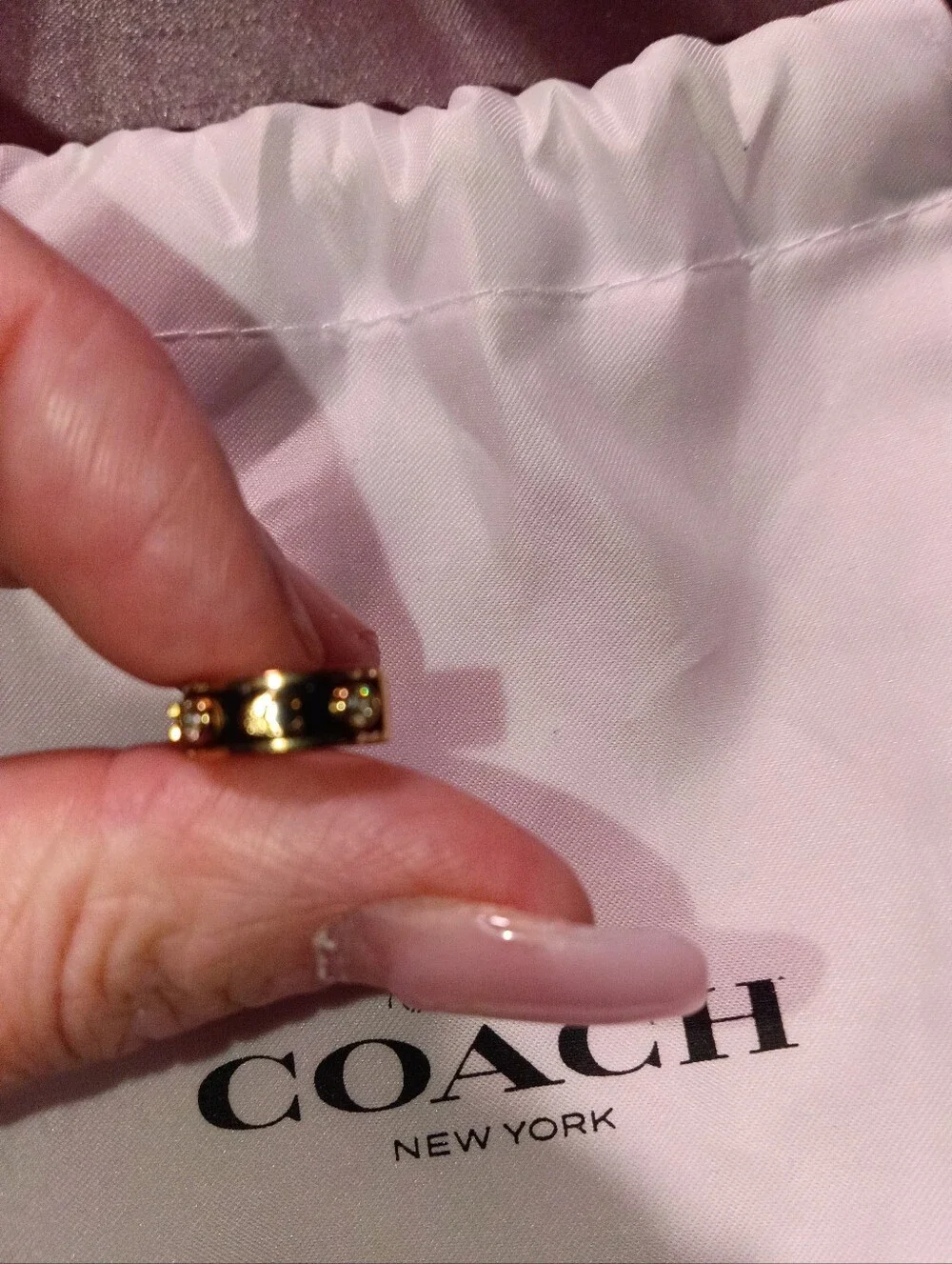 Coach ear cuff